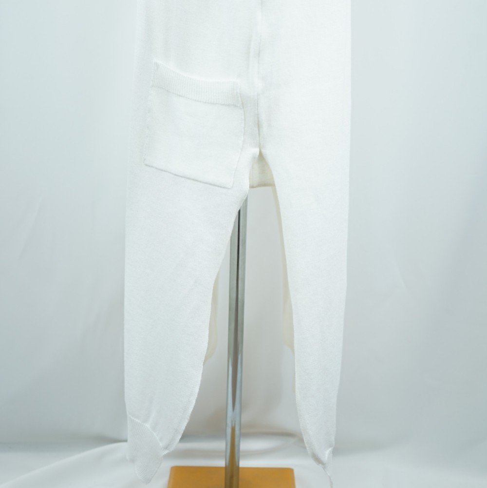 【i.e.わ】【日本製】新作 コットン/リネン ハイゲージノースリーブワンピース 洗いソフト加工 オールシーズン