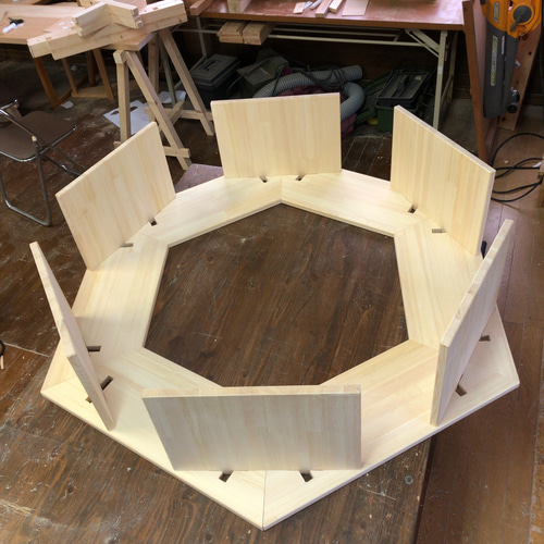 ヘキサテーブル30cm 専用ケース付き（プロフィール必読） ローテーブル