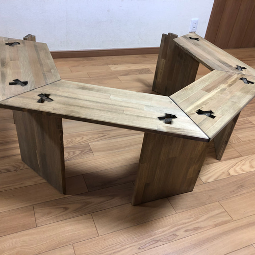 ヘキサテーブル30cm 専用ケース付き（プロフィール必読） ローテーブル