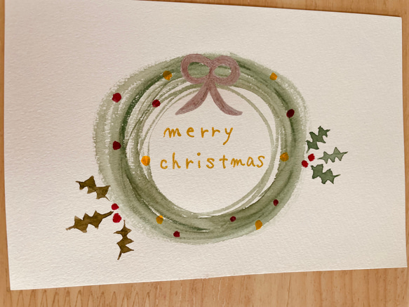 クリスマスカード3種セット 2枚目の画像