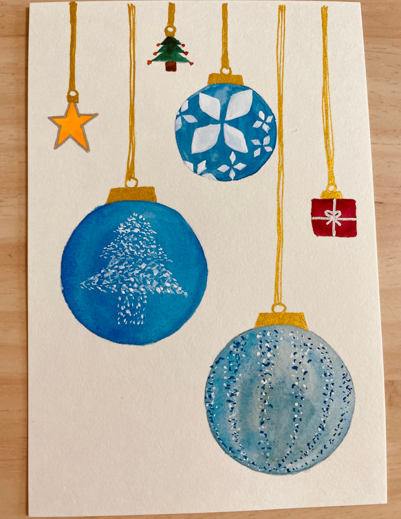 クリスマスカードセット 2枚目の画像