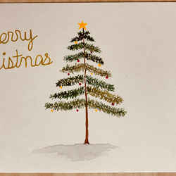 クリスマスカード３枚セット 2枚目の画像