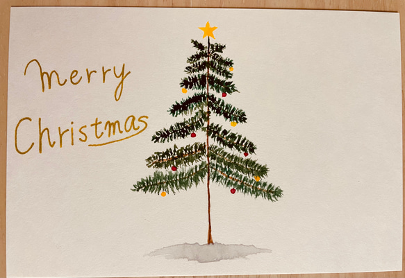 クリスマスカード３枚セット 4枚目の画像