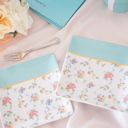 ティファニーブルーのプレートペア2枚セット♡結婚祝い ウェディング