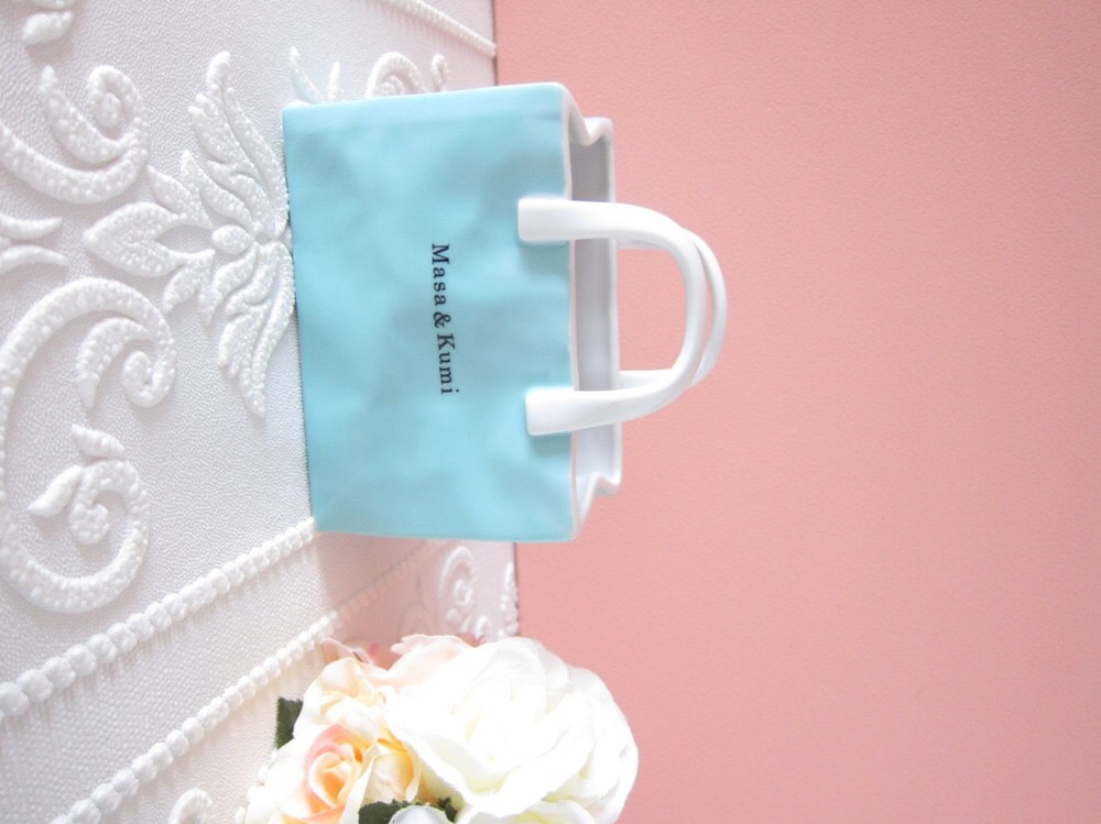 TIFFANY&Co ティファニー ショッピングバッグ型 オブジェ 置物