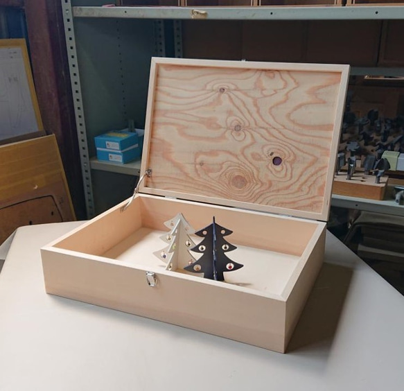 ②【限定2個】『木製収納ボックス』販売いたします。 弊社【佐藤工芸