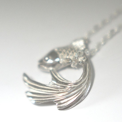 金魚ペンダント シャー太翠ペンダント 【公式通販】