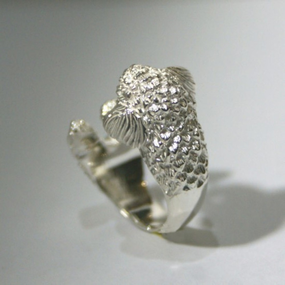 Poodle cling ring [free shipping] 毛茸茸的貴賓犬戒指，可以緊貼手指 第9張的照片