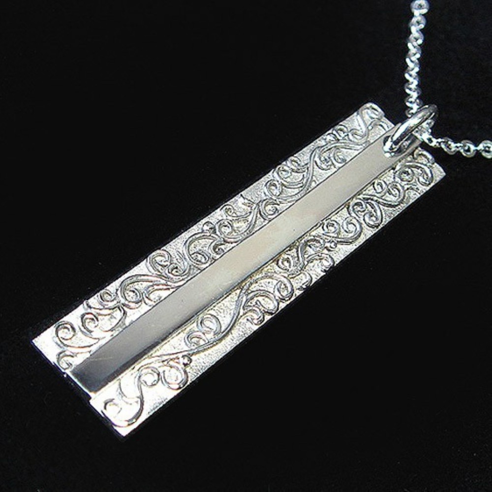 yin&yan　pendant-04【送料無料】【文字刻印可能】