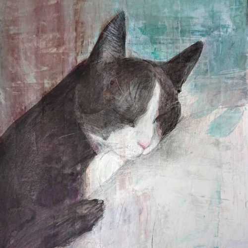 絵のある暮らし 猫-vol.5 絵画 kazkiwi 通販 10179032｜Creema