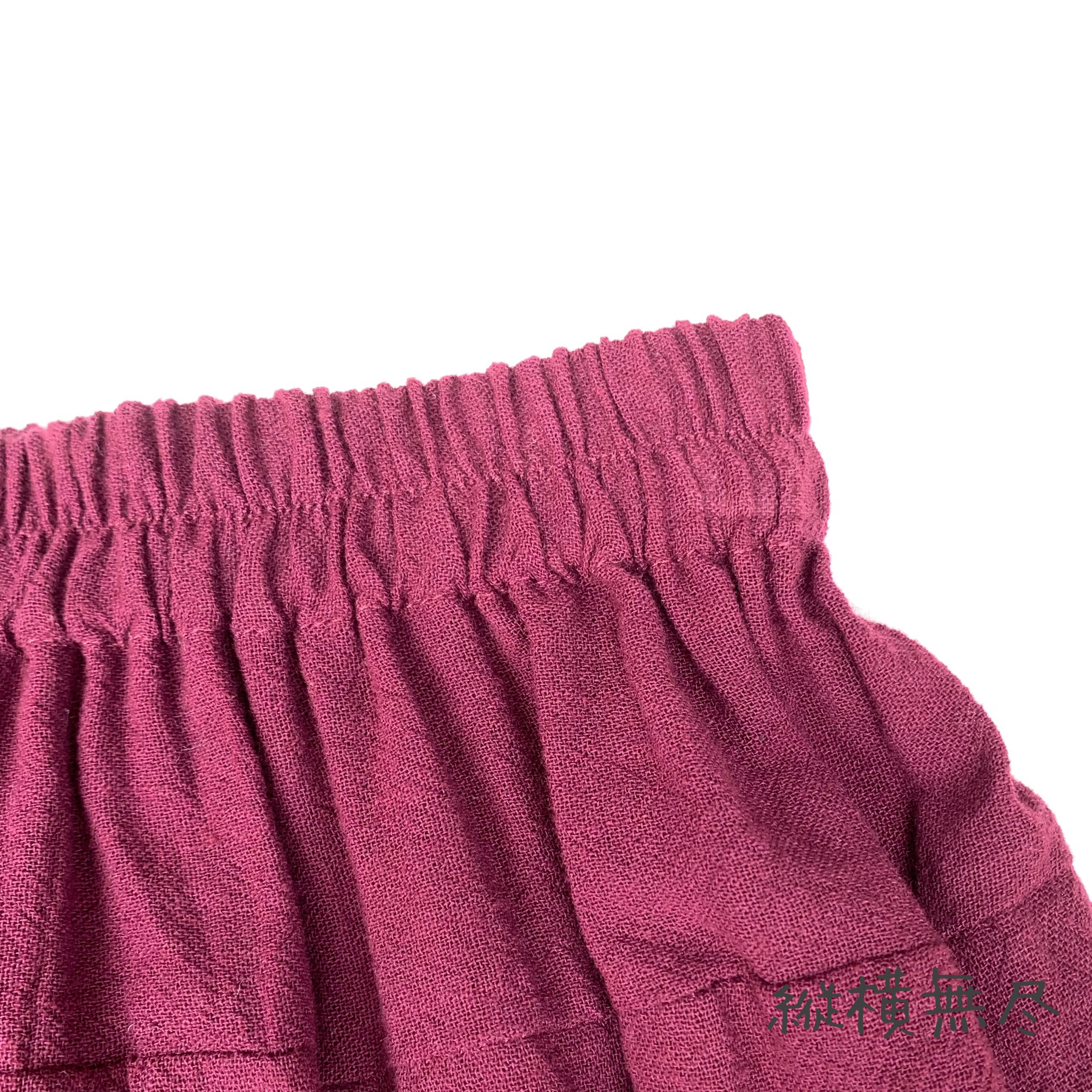 遊び方は無限　27個の隠しリボンでデザイン自由なゴージャスタックスカート　紫