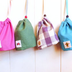 (2枚) 3cm ハンガリー製ワッペン【すみれ】タグ、入園グッズに♪　*スミレ 4枚目の画像