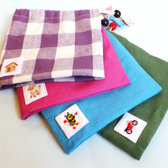 (2枚) 3cm ハンガリー製ワッペン【すみれ】タグ、入園グッズに♪　*スミレ 5枚目の画像