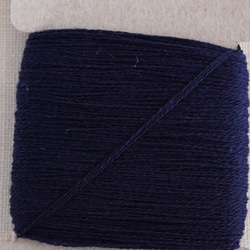 チェコ製 コットン糸 2個セット（生成り・紺） 5枚目の画像