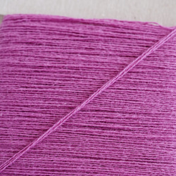 チェコ製 コットン糸 2個セット（赤紫・紫） 4枚目の画像