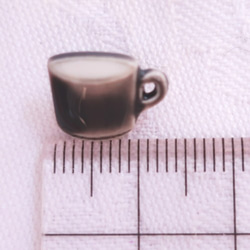 (2個) コーヒーカップのボタン　フランス製 4枚目の画像