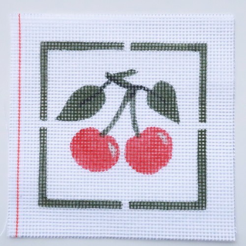 ゴブラン刺繍図案 ハンガリー直輸入 さくらんぼ 編み図