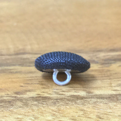 黒色 くるみボタン 12㍉ 3枚目の画像