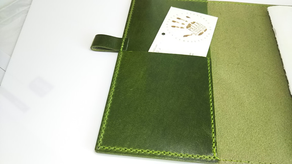 TEMPESTI社　IBIZAで作った手帳カバー lattuga 4枚目の画像
