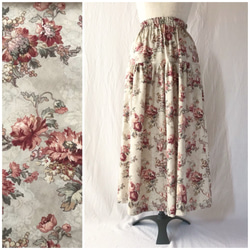 Long Skirt For Lady(Flowaers on Jacquard) 第1張的照片