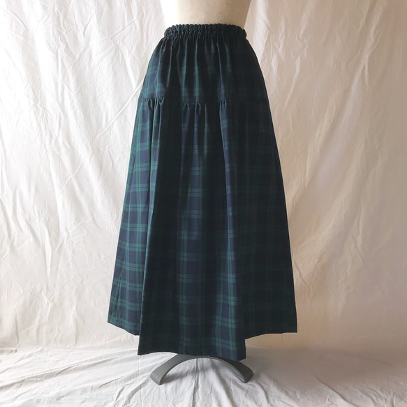 Long Skirt(tartan check) 第2張的照片