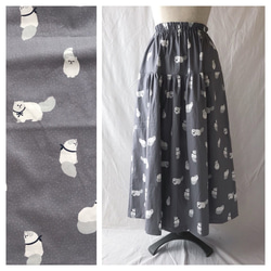 ■層疊裙子（蓬鬆貓）的清晰輪廓 第1張的照片