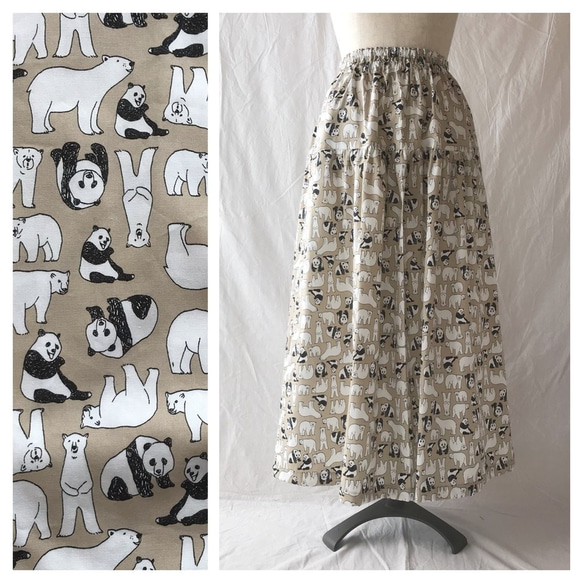 Long Skirt(Loughing Panda and bear) 第1張的照片