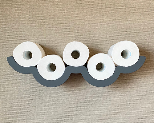 ミキママ❣️美品可愛いトイレットペーパーホルダー 楽天市場