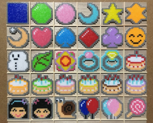 ファービー アイロンビーズ ミニ ミニアイロンビーズ『16×16』① 雑貨・その他 Ponco2 通販