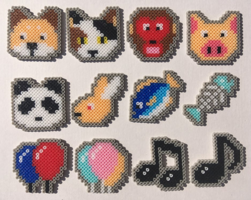 ミニアイロンビーズ『16×16』④ 雑貨・その他 Ponco2 通販