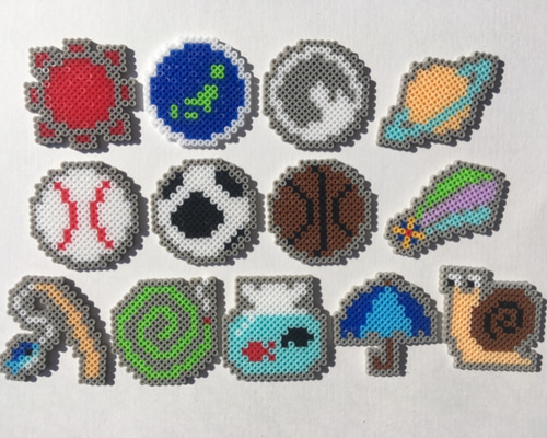 ファービー アイロンビーズ ミニ ミニアイロンビーズ『16×16』② 雑貨・その他 Ponco2 通販