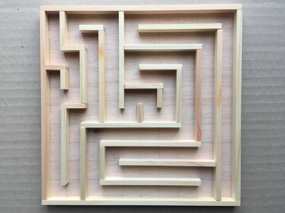 木のめいろ（１０×１０サイズ・タイプ５） 2枚目の画像