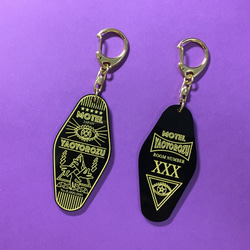 HELLSING モーテルキーホルダー HELLSING 平野耕太大原画展限定 モーテルキーホルダー