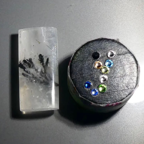 激レア デンドリティッククォーツ ⭐️ 忍石 樹枝入り水晶