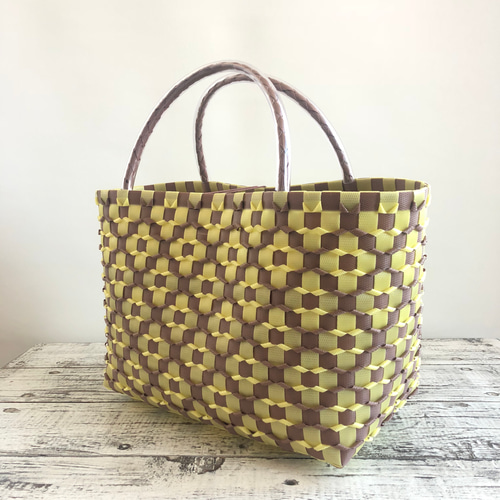 プラかご プラカゴ プラかごバッグ 春夏バッグ かごバッグ hana