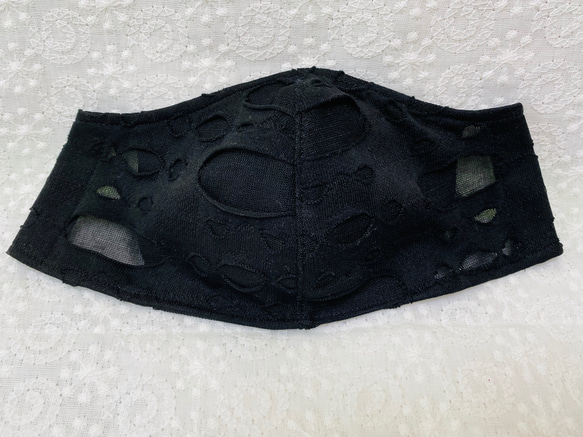 モード系　マット　おしゃれ　かっこいい　布マスク　立体マスク　大きめ　フィルターポケット　メンズマスク 1枚目の画像