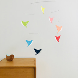 ことりのモビール　HUMMING BIRD 2枚目の画像