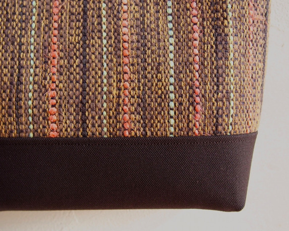 秋季混色手工編織布對角肩（馬龍） 第4張的照片