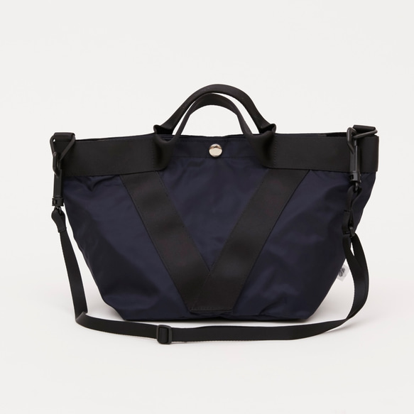 Twill/French tote  S/Navy 1枚目の画像