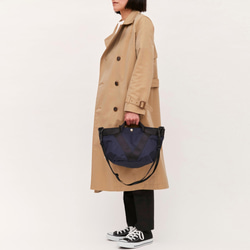 Twill/French tote  S/Navy 5枚目の画像