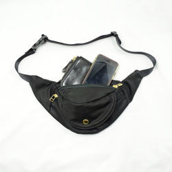 Twill/Fanny pack S/Black 4枚目の画像