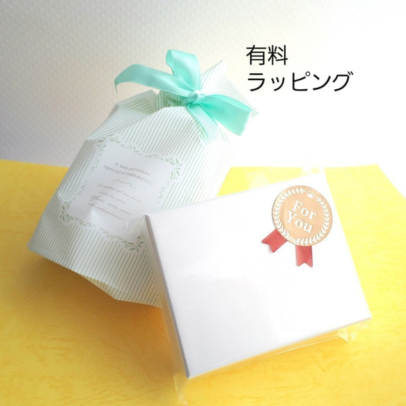 受注製作　黄グリーン２色グラデーション　イヤーカフ（小）　ガラス　片耳 5枚目の画像