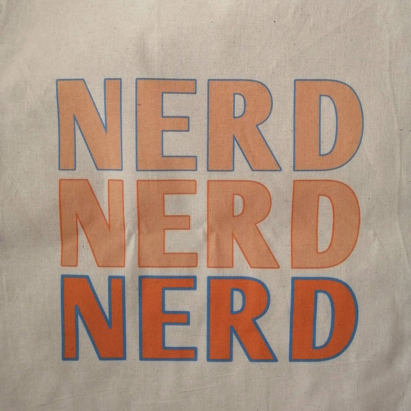 "NERD TOTE BAG" 10枚目の画像