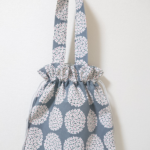 巾着トートバッグ❁﻿Drawstring tote bag❁﻿ ～❁﻿サークル