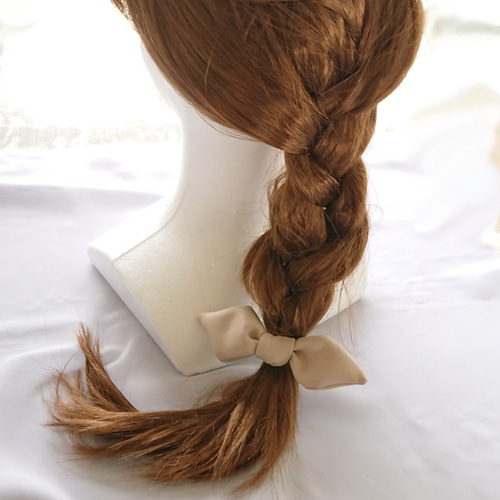 大人可愛い&カッコイイ⑅レザーリボンのヘアゴム⑅ 5種類カラー 