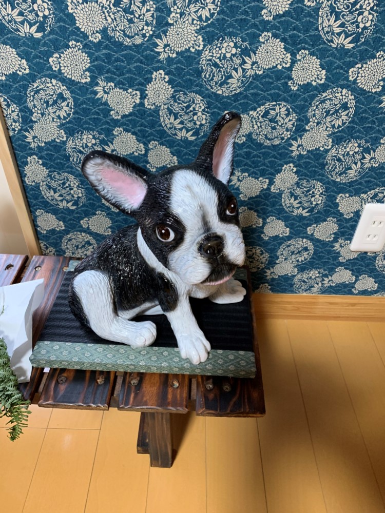 フレンチブルドッグ（FRP製オブジェ）