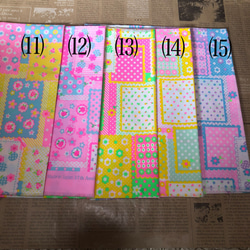 【受注製作】ピンクス布マスク　Ver.1 キッズ　子供用　Antique Fabric Pinks ポケット付へ変更可能 5枚目の画像