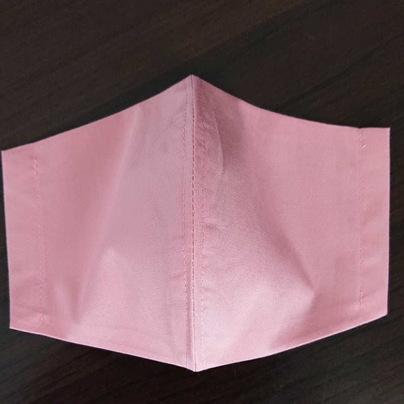 絹 マスク シルク ピンク 1枚目の画像