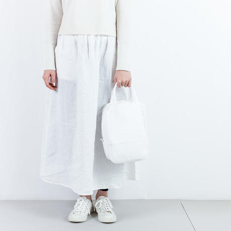 ミニボストンバッグ（A）白