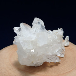 水晶 クラスター  天然石 82x42x36mm  QRZCLT-001 2枚目の画像